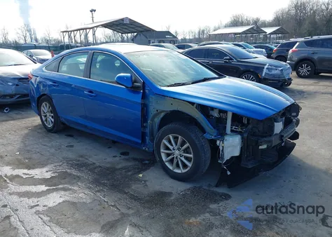 2018 Hyundai Sonata Se z USA, uszkodzony, nr VIN 5NPE24AF6JH605980